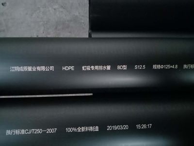 承載負(fù)壓0.8Mpa不變形hdpe虹吸雨水系統(tǒng)專用排水管質(zhì)量檢驗(yàn)報(bào)告證書